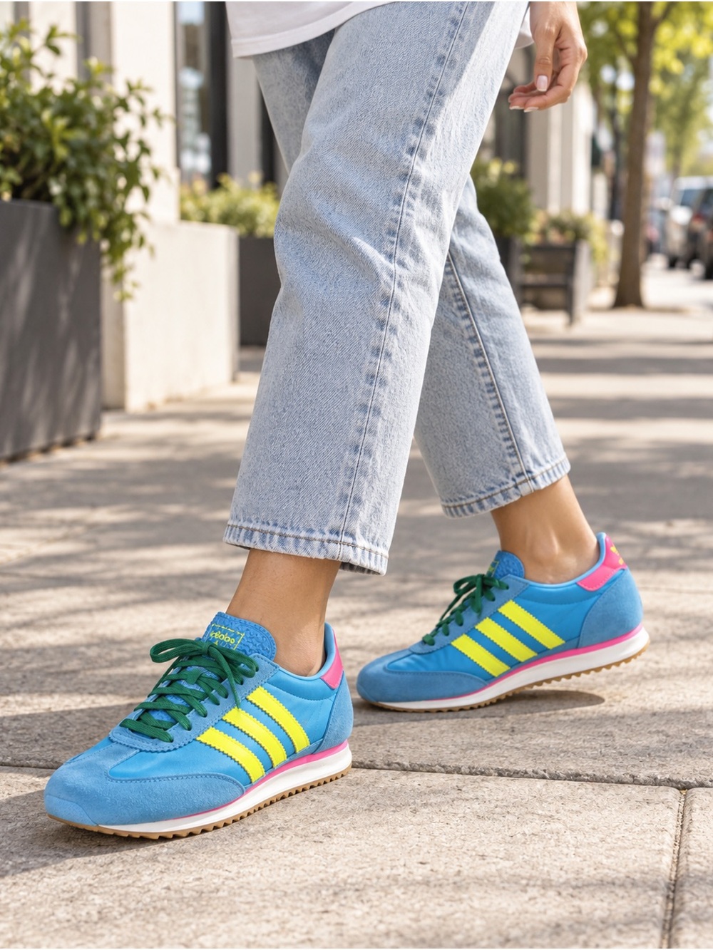 Adidas SL 72 OG W Sky Rush Blue Sneakers Women’s Size 8 JI0196